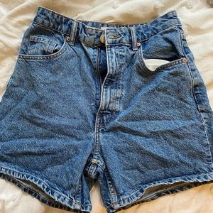 Zara mom shorts